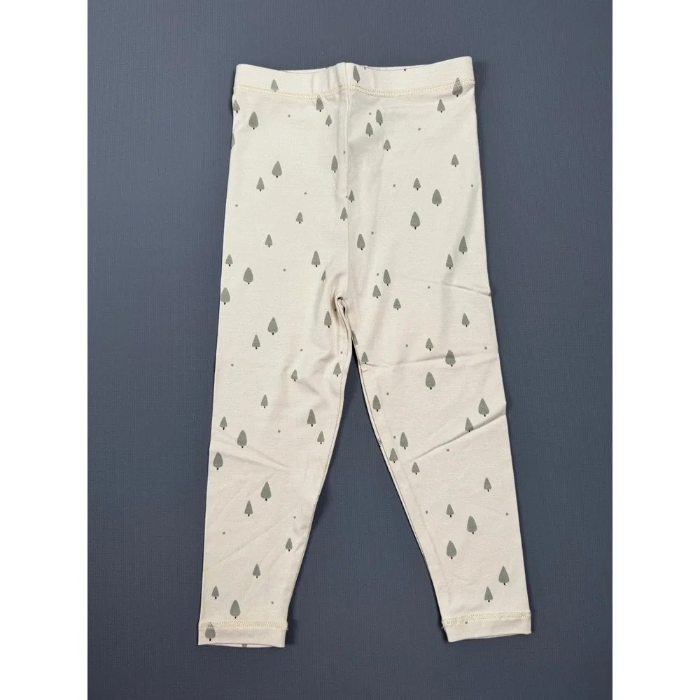Quincy Mae Bamboo Pajama Set Trees Print‎ 12-18 Months